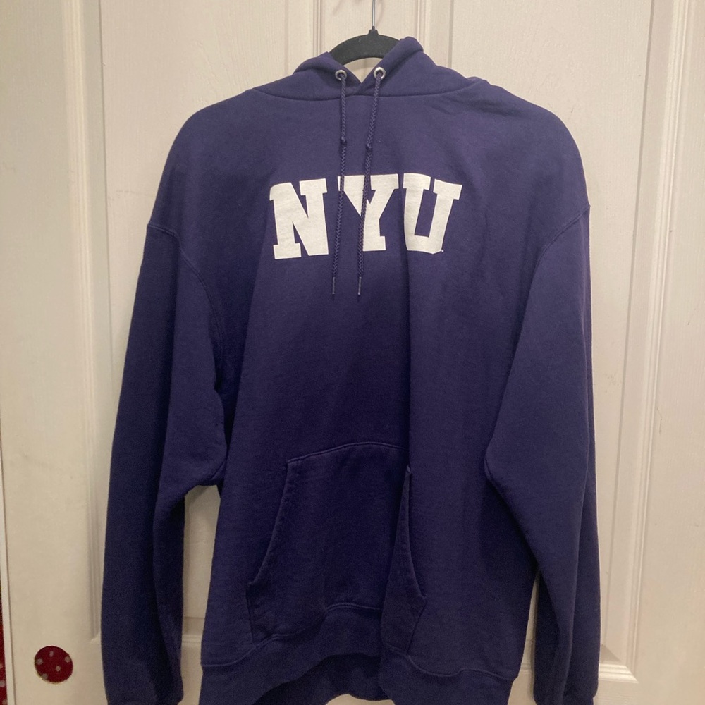 New York University Hoodie Large